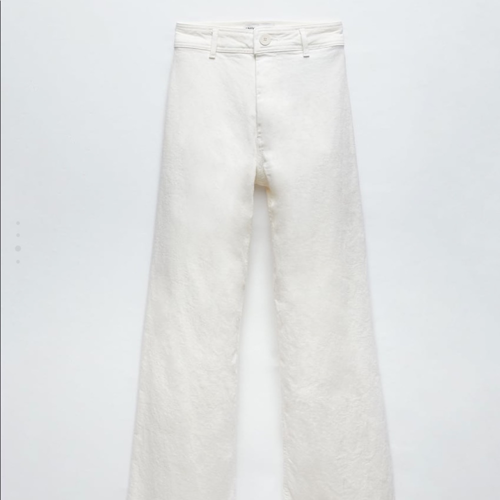 Zara Premium Extra Long Marine Straight Jean